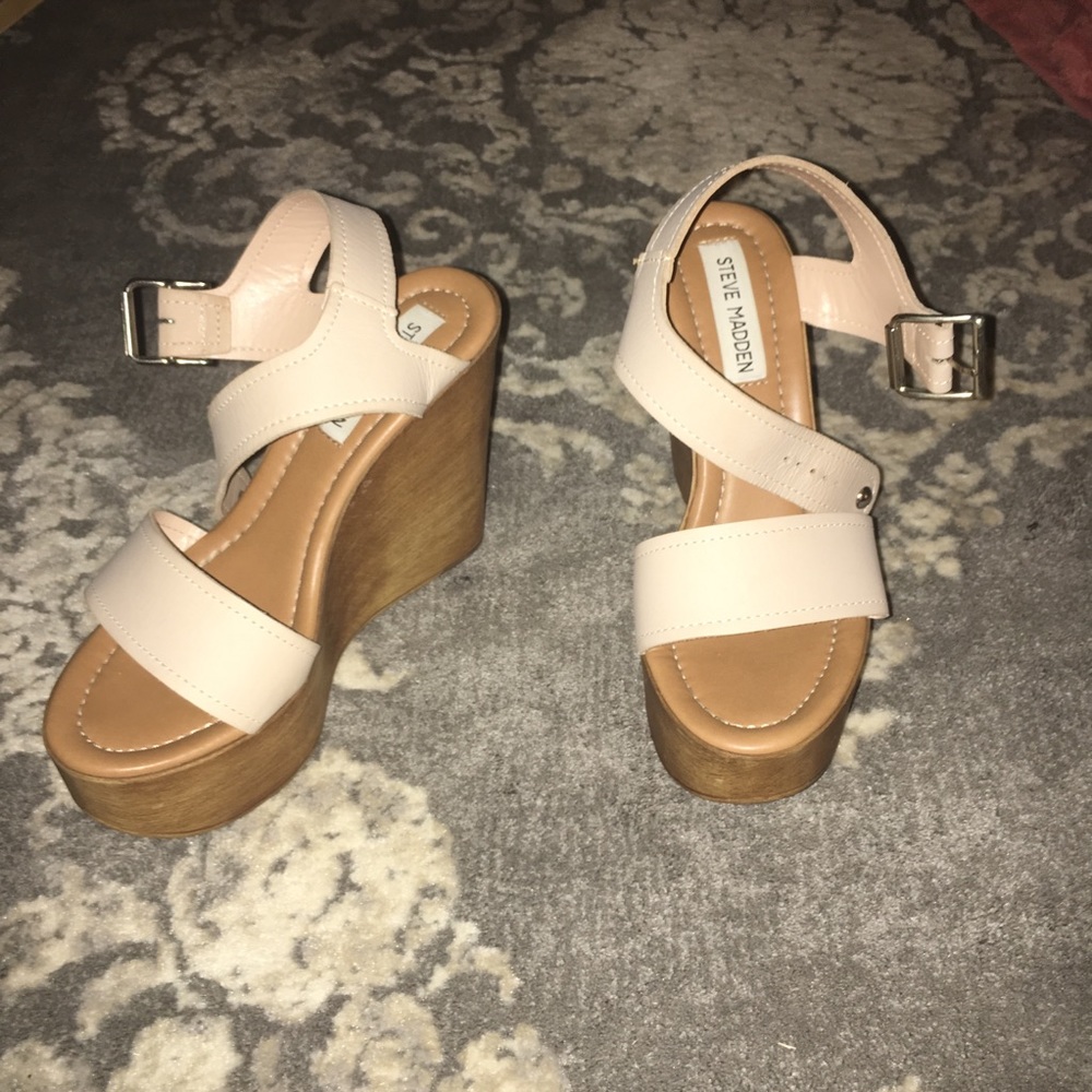 Steve Madden wedges.
